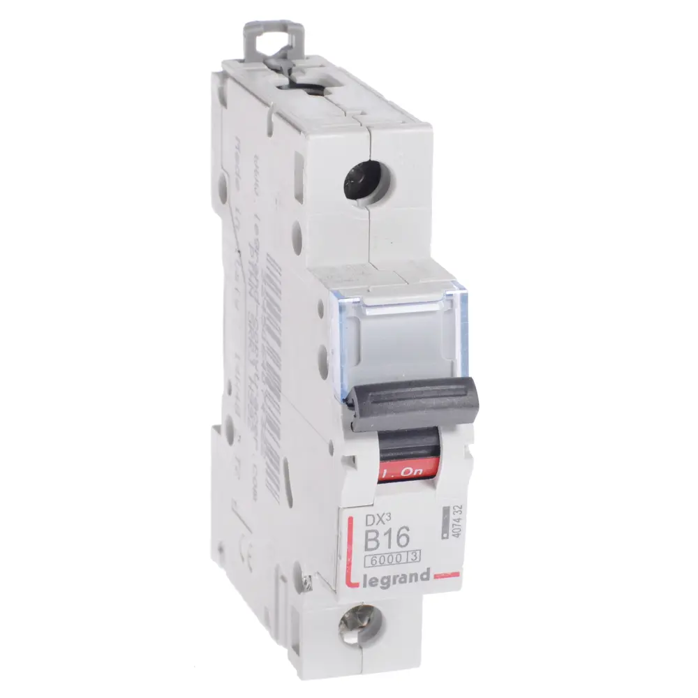 Автоматический выключатель Legrand DX3 1П B16 А 6000/10 кА 84491007 STLM-2169660 