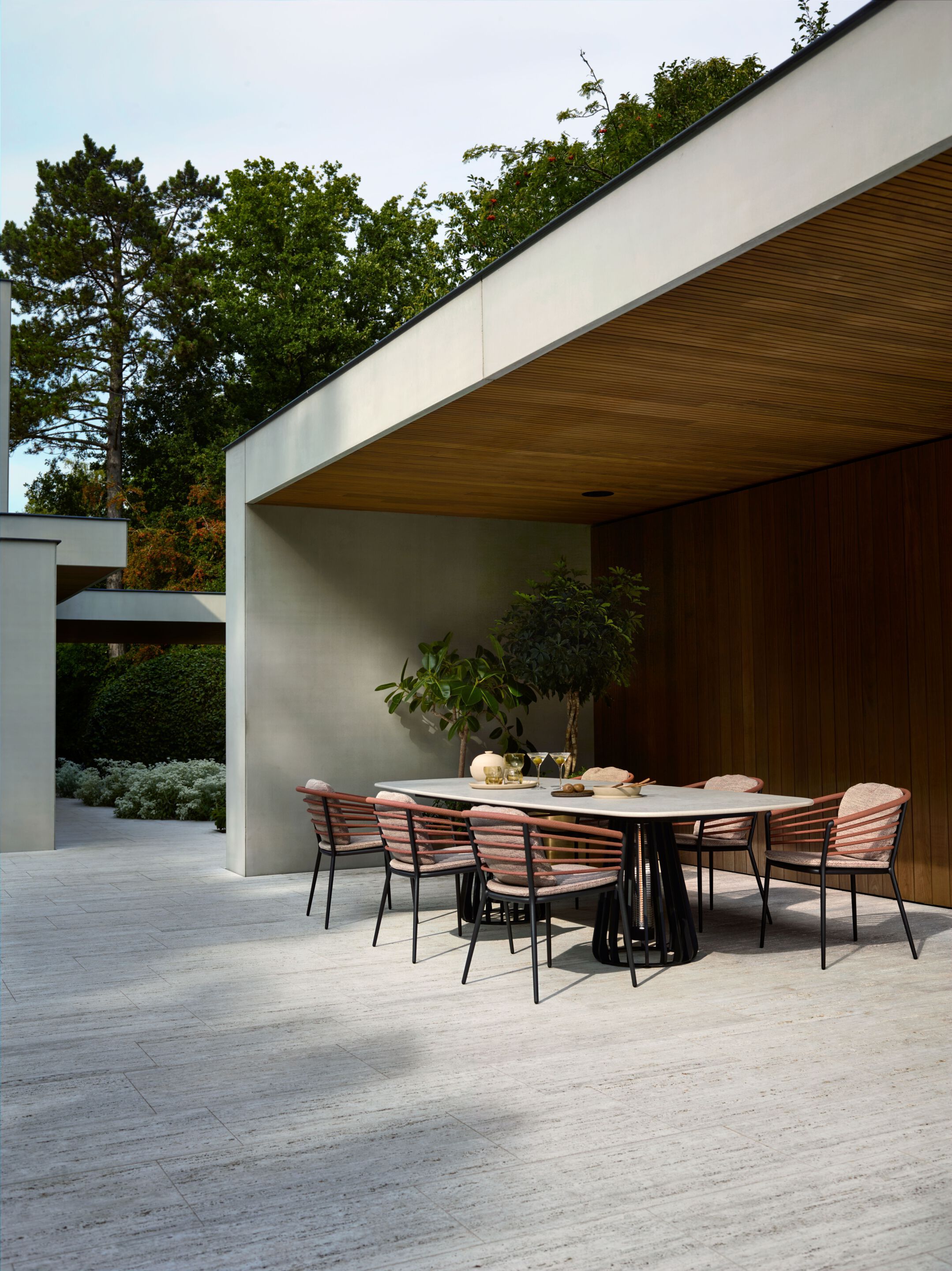 Керамический прямоугольный садовый стол Royal Botania Furniz ARCH-00084911 - Вид №3