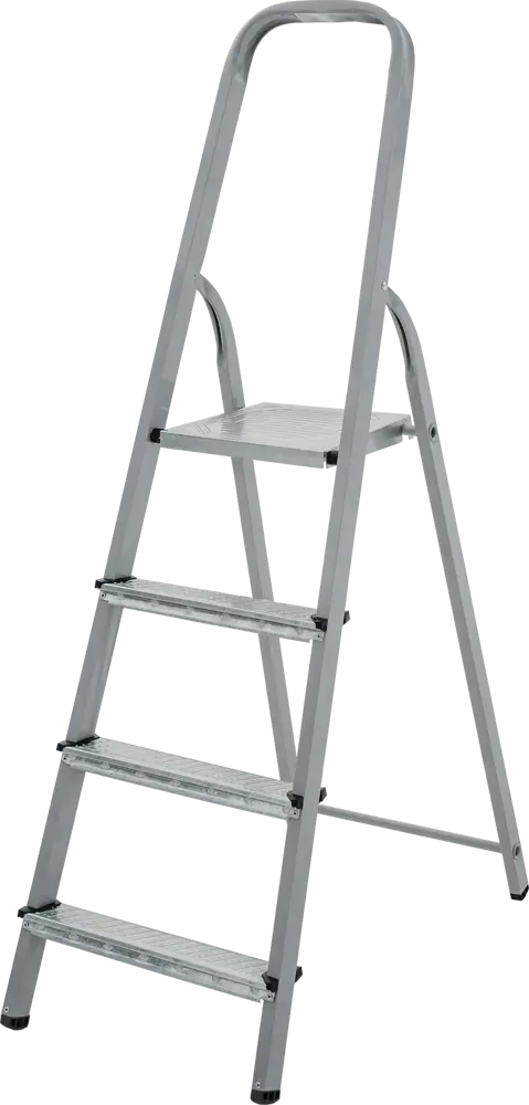 Стремянка Новая Высота Kroft 1150 - надёжная стальная 4-ступенчатая 82695024