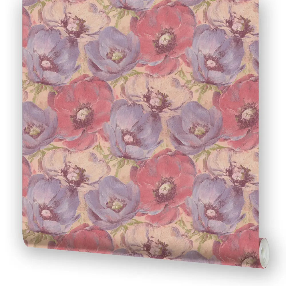 Обои на флизелиновой основе «опиум» 1,06х10 м цвет красный МОСКОВСКАЯ ОБОЙНАЯ ФАБРИКА ЗебраОпиум STLM-2141561