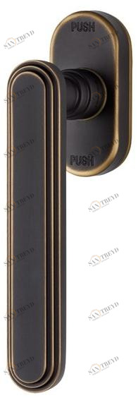 LINEA CALI' Оконная ручка из латуни dk с защитой от проникновения Chic 1670 sk