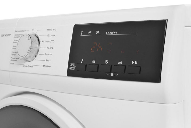 9918134 Стиральная машина Schaub Lorenz SLW MC6132 белый STDN-0094204 - Вид №7