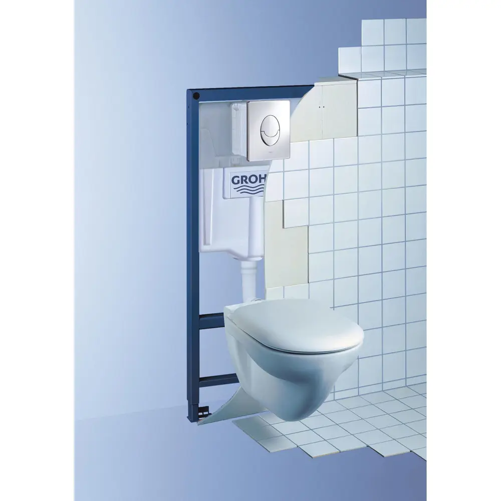 Панель для инсталляции Grohe Skate Air двойной смыв цвет хром 81971443 STLM-2011289 Без серии - Вид №7