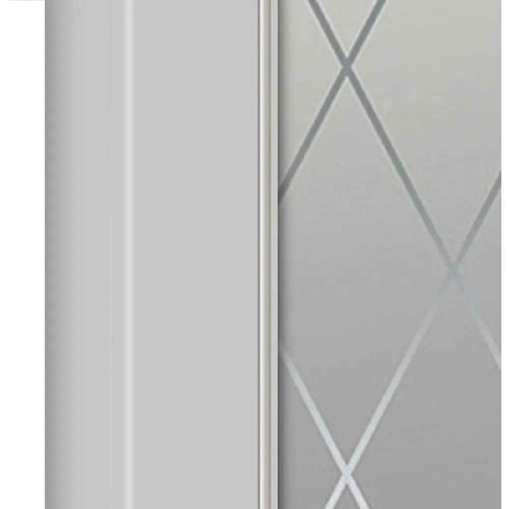 Дверь межкомнатная Сканди 3V остекленная эмаль цвет серый 80х200 см VELLDORIS STLM-2013328 - Вид №1