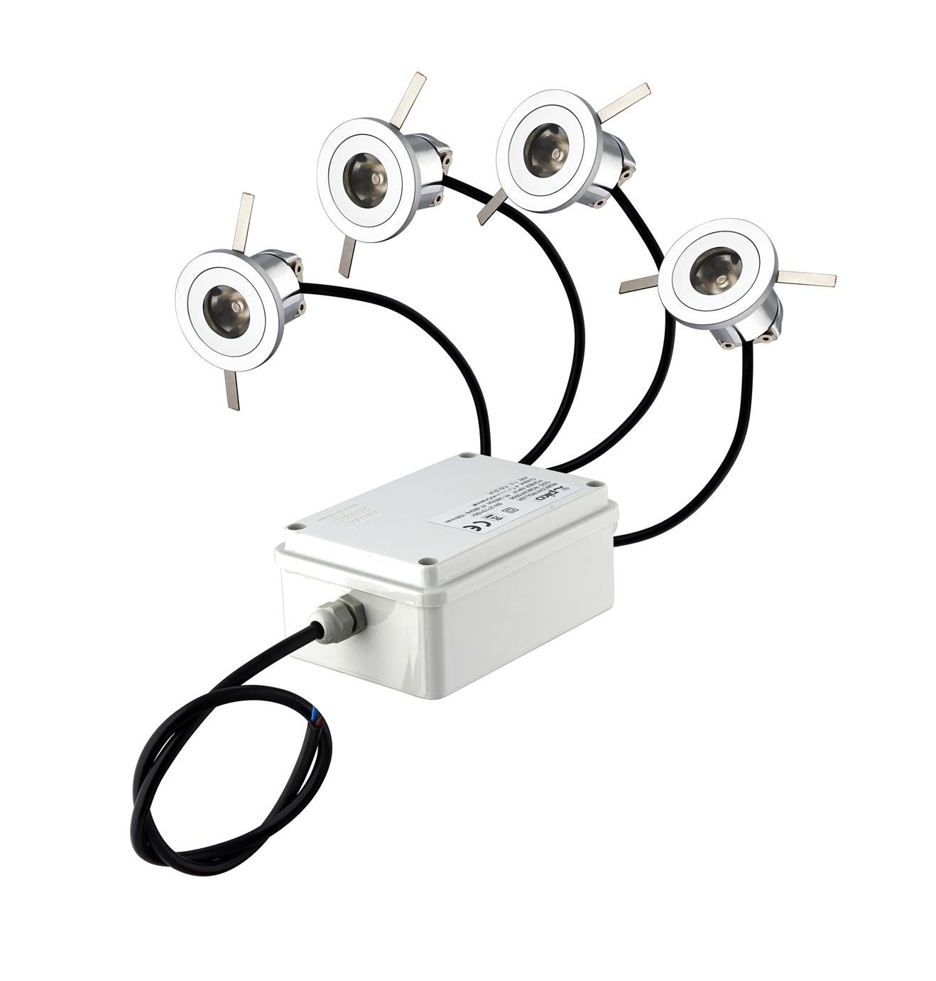 0C002-CR CARIMALI Комплект для хромотерапии / белый свет 2 светодиода 