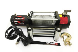 16449928 Автомобильная лебедка SRX FS 1000 lbs 12В, стальной трос 4R-W103A-12 4REVO