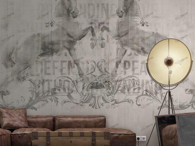 GLAMORA Виниловые обои с тиснением Traces sun-id-1347249