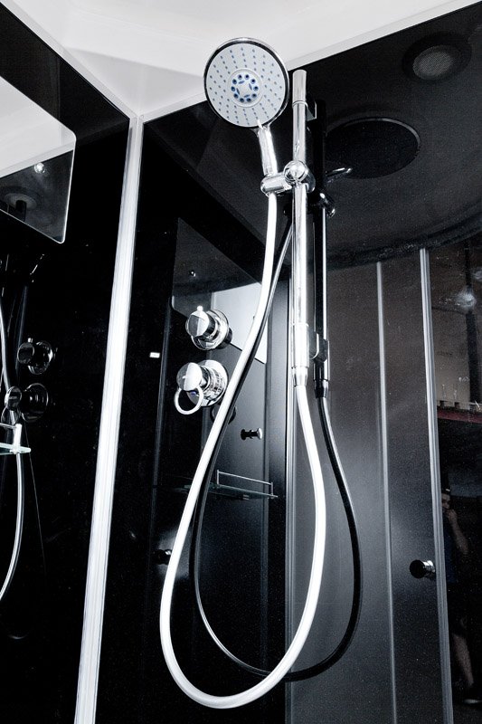 D90S+ эл. Душевая кабина DETO Серия D B01 BLACK - Вид №2