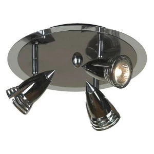 Спот потолочный галогеновый на 3 лампы черный Atella LSQ-1707-03 LUSSOLE ATELLA 00-3923721 Черный
