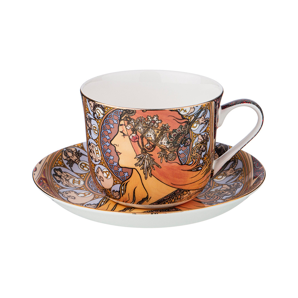 104-663 Посуда фарфоровая Чайный набор 500 мл Зодиак Lefard 