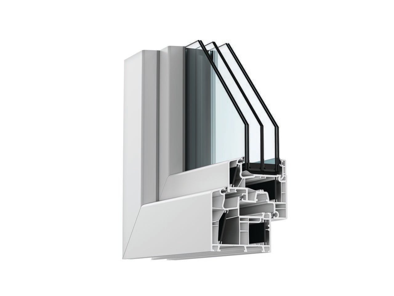 Окна из ПВХ DQG - Diquigiovanni DQG 85 ARCH-00099741