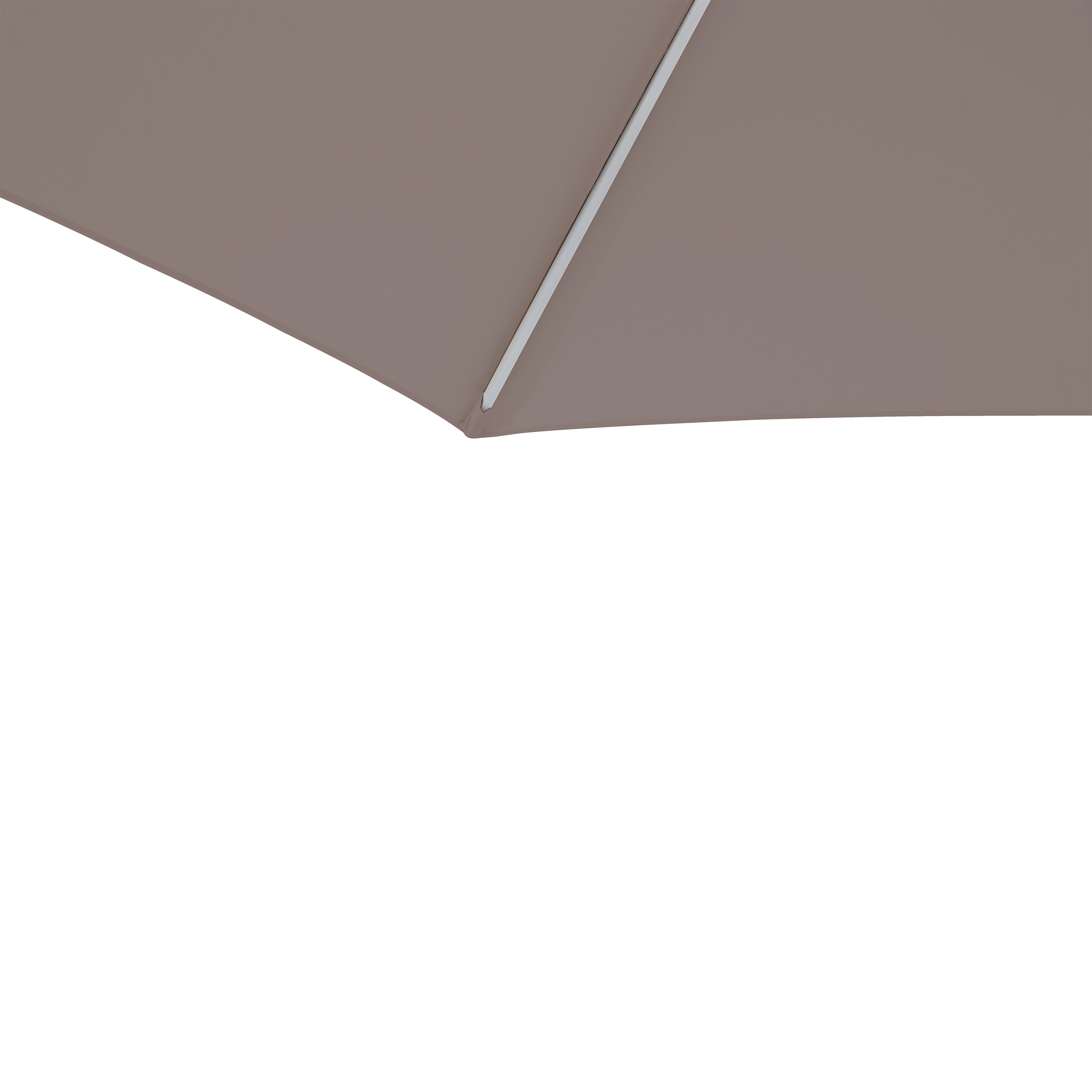 NATERIAL Зонт пляжный квадратный серо-коричневый с алюминиевой стойкой 83719339 STLM-0043741 - Вид №2