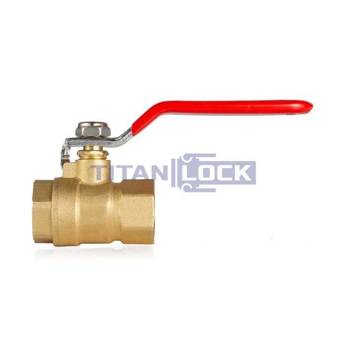 1,25in, шаровый кран, резьба BSP, латунь TL125BVBR TITAN LOCK  - Вид №4