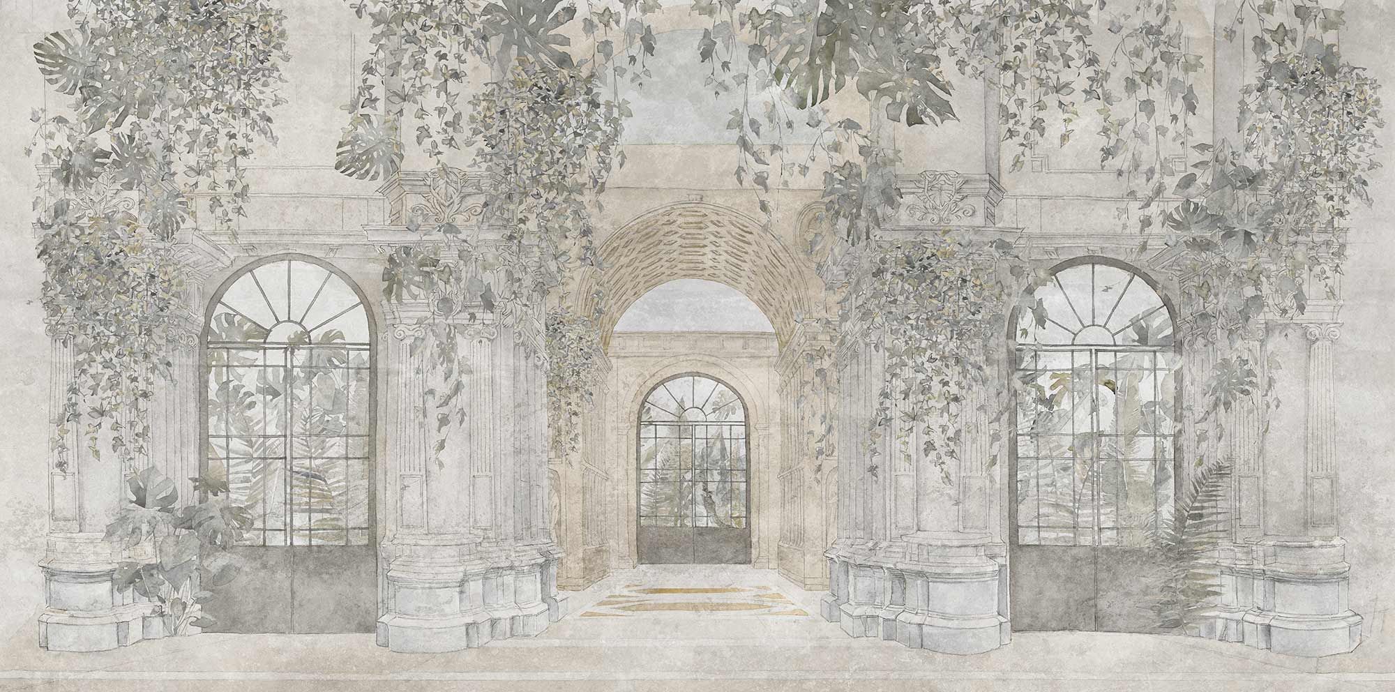 Обои trompe l'oeil Tecnografica декоративные ARCH-00051505 - Вид №2