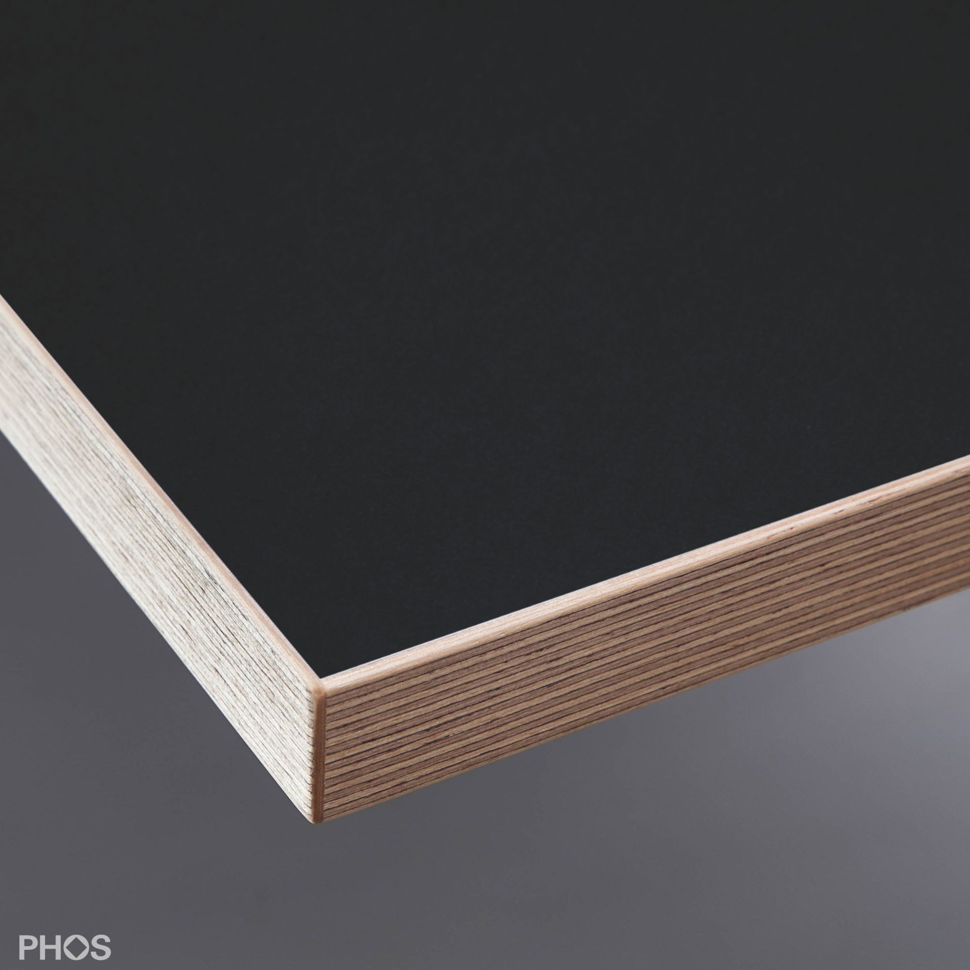 KATI-S1-180x90-MS Карлсруэ стол - письменный стол - черный - 180 х 90 х 75 см. PHOS  - Вид №2