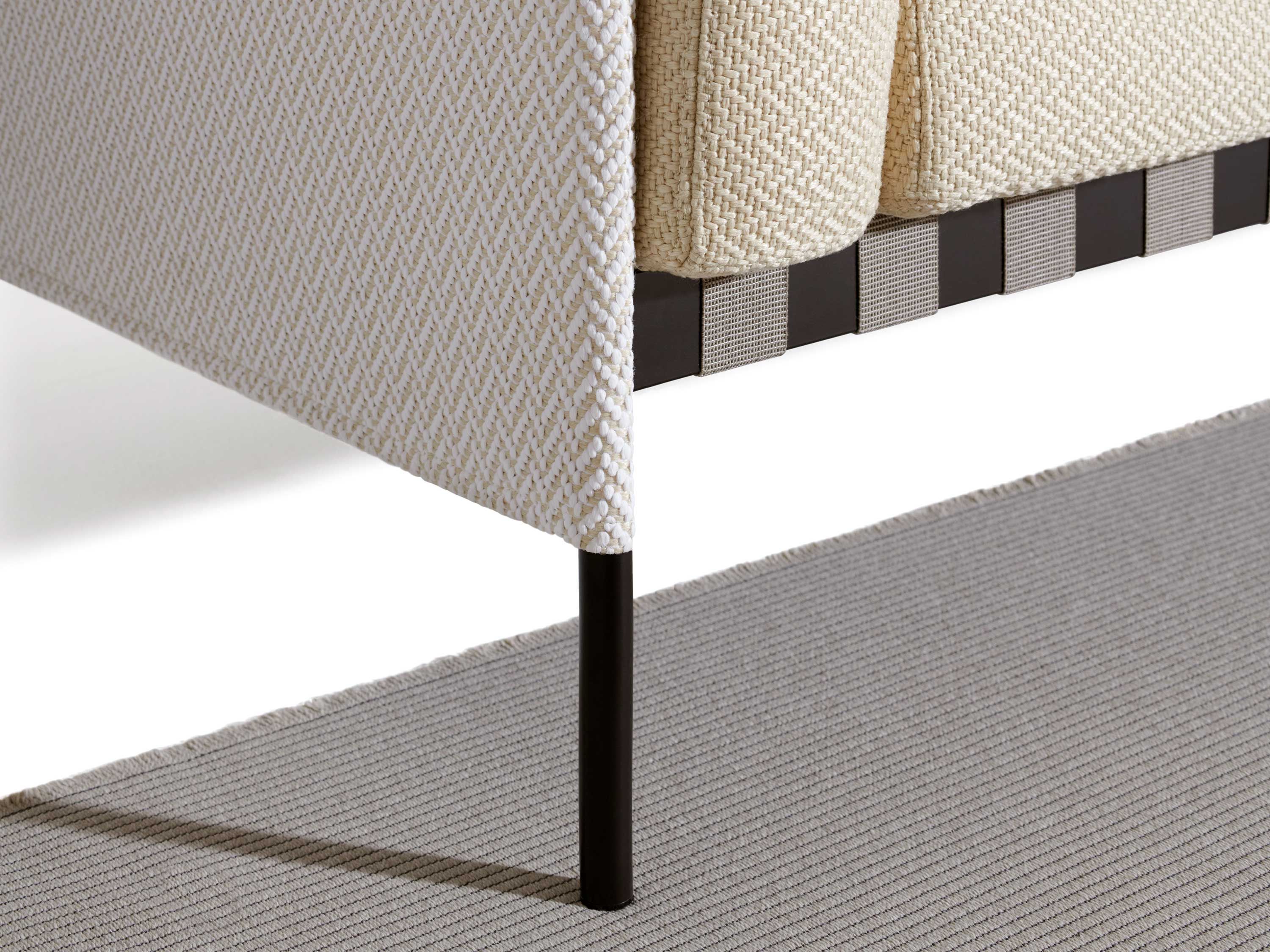 3-местный тканевый съемный садовый диван DE PADOVA Étiquette Outdoor ARCH-00143857 - Вид №4