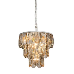 Подвесная люстра Vitaluce V5279-0/6+1 VITALUCE ДИЗАЙНЕРСКИЕ 328121 Белый;прозрачный;коричневый