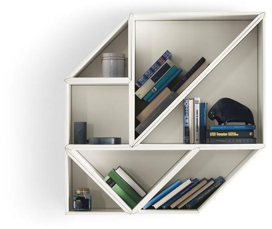 Lago Модульный стенной книжный шкаф Tangram sun-id-1398283 - Вид №5