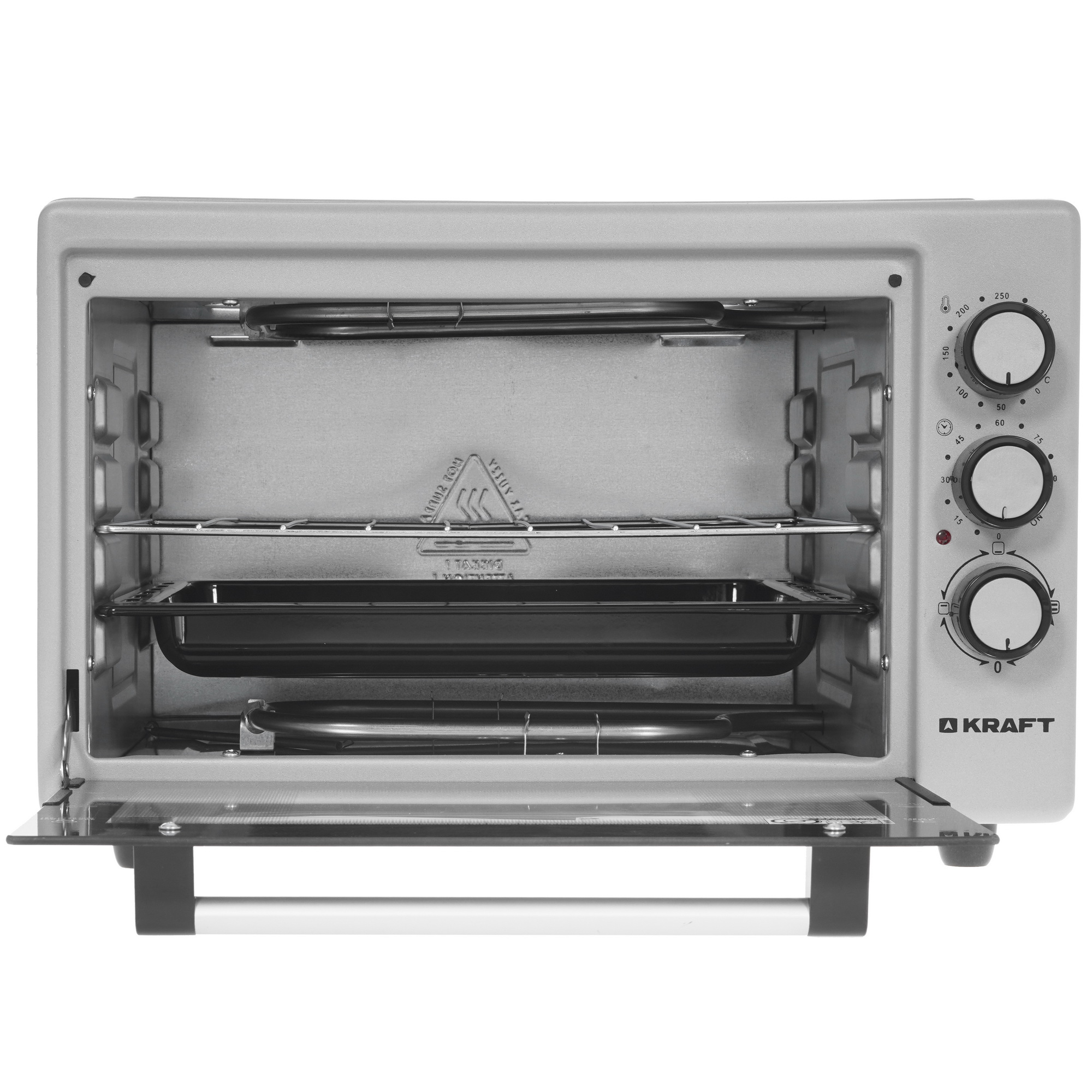 5359462 Мини-печь Kraft KF-MO 3800 GR серый STDN-0124305 - Вид №5