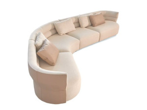 Изогнутый диван