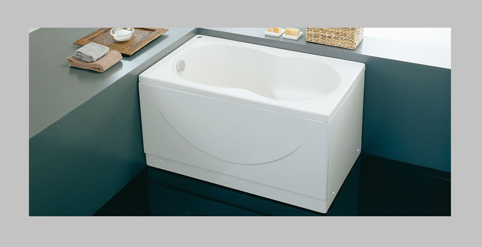 Акриловая ванна Kolpa-San Cavantina 00845 BASIS Словения  - Вид №1