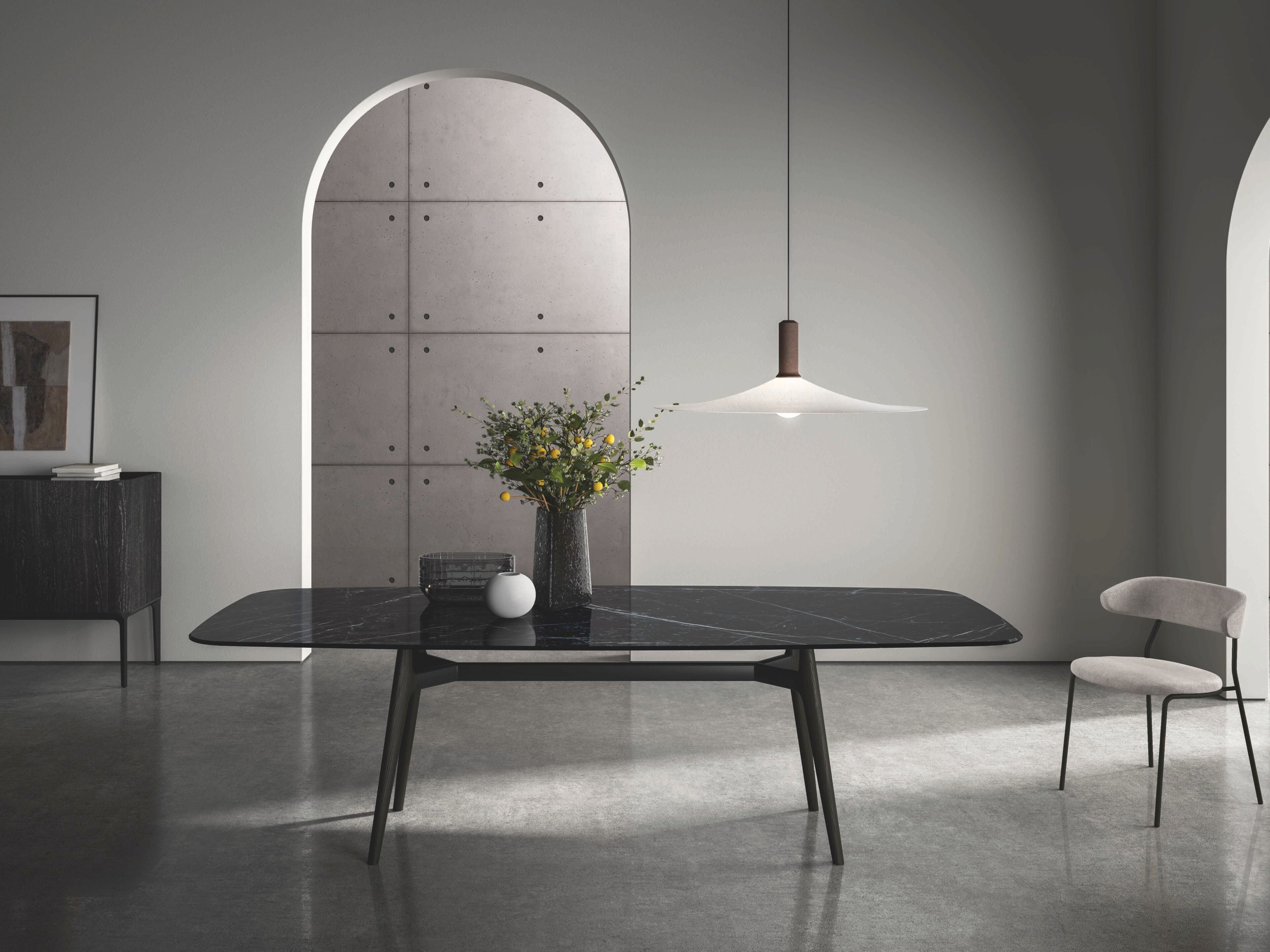 Прямоугольный керамический стол Sovet Italia LEWOOD SHAPED 01 ARCH-00057169 - Вид №1