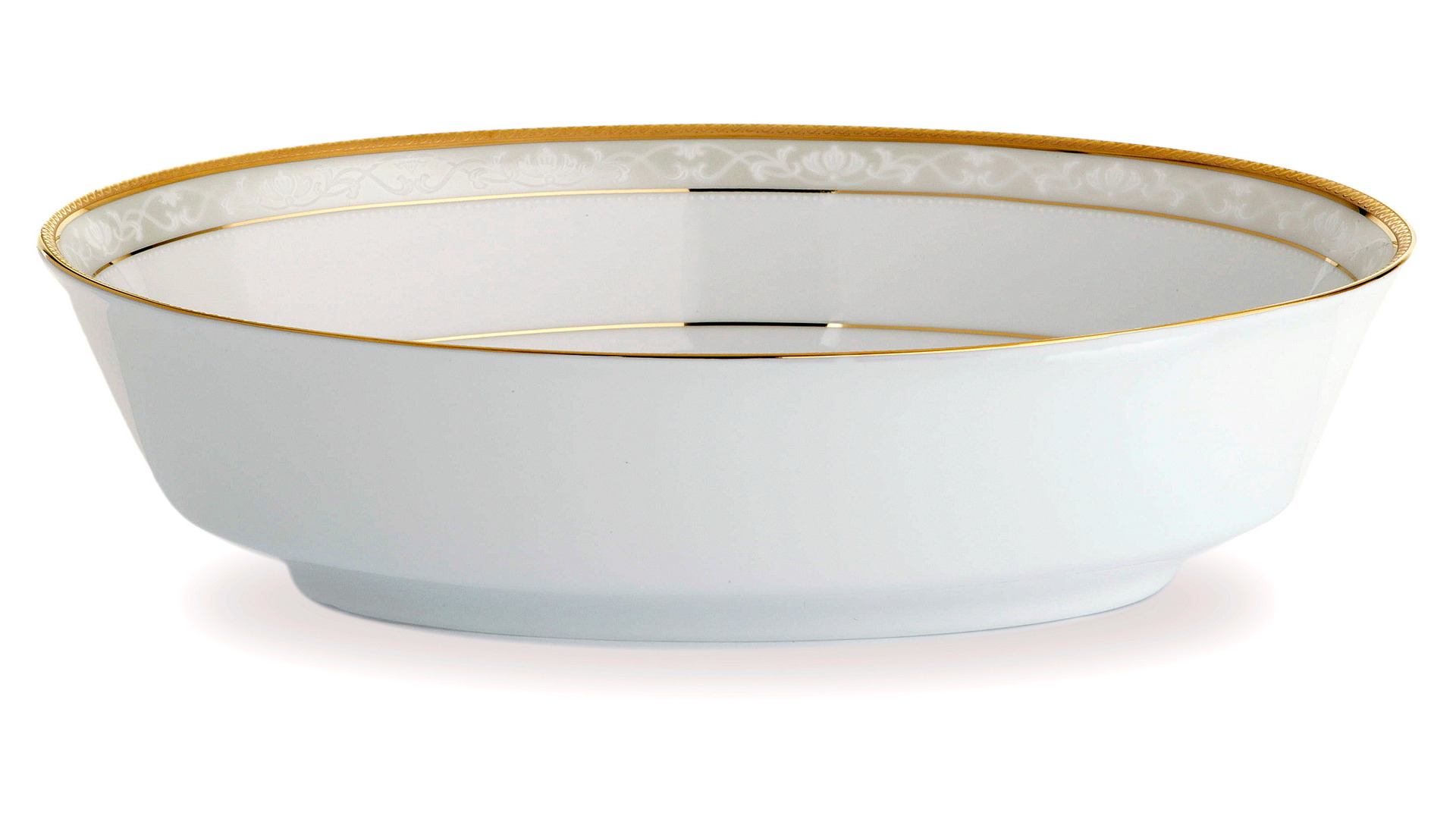 10655232 Noritake Сервиз столовый Noritake "Хэмпшир, золотой кант" на 6 персон 27 предметов Фарфор  - Вид №4