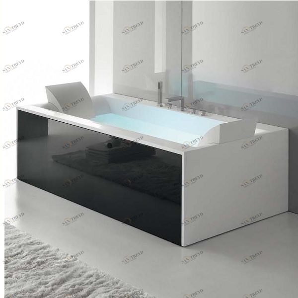 Ванна пристенная Sensual 180/90 см с аэромассажем 2SNG3N5 Gruppo Geromin