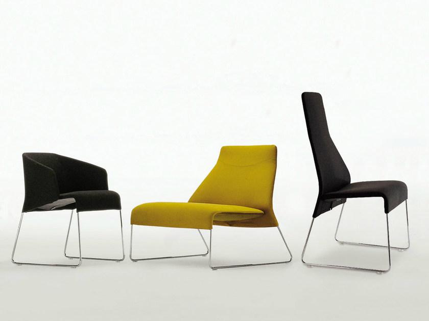 B&B Italia Санки из ткани с высокой спинкой Lazy '05 sun-id-1476291 - Вид №3