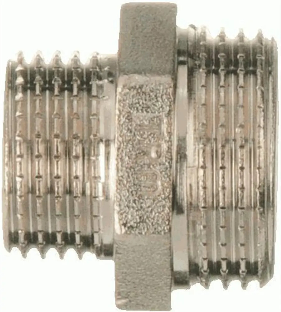 91322295 Ниппель Terma 41861 1/2" никелированный латунь STLM-0809194