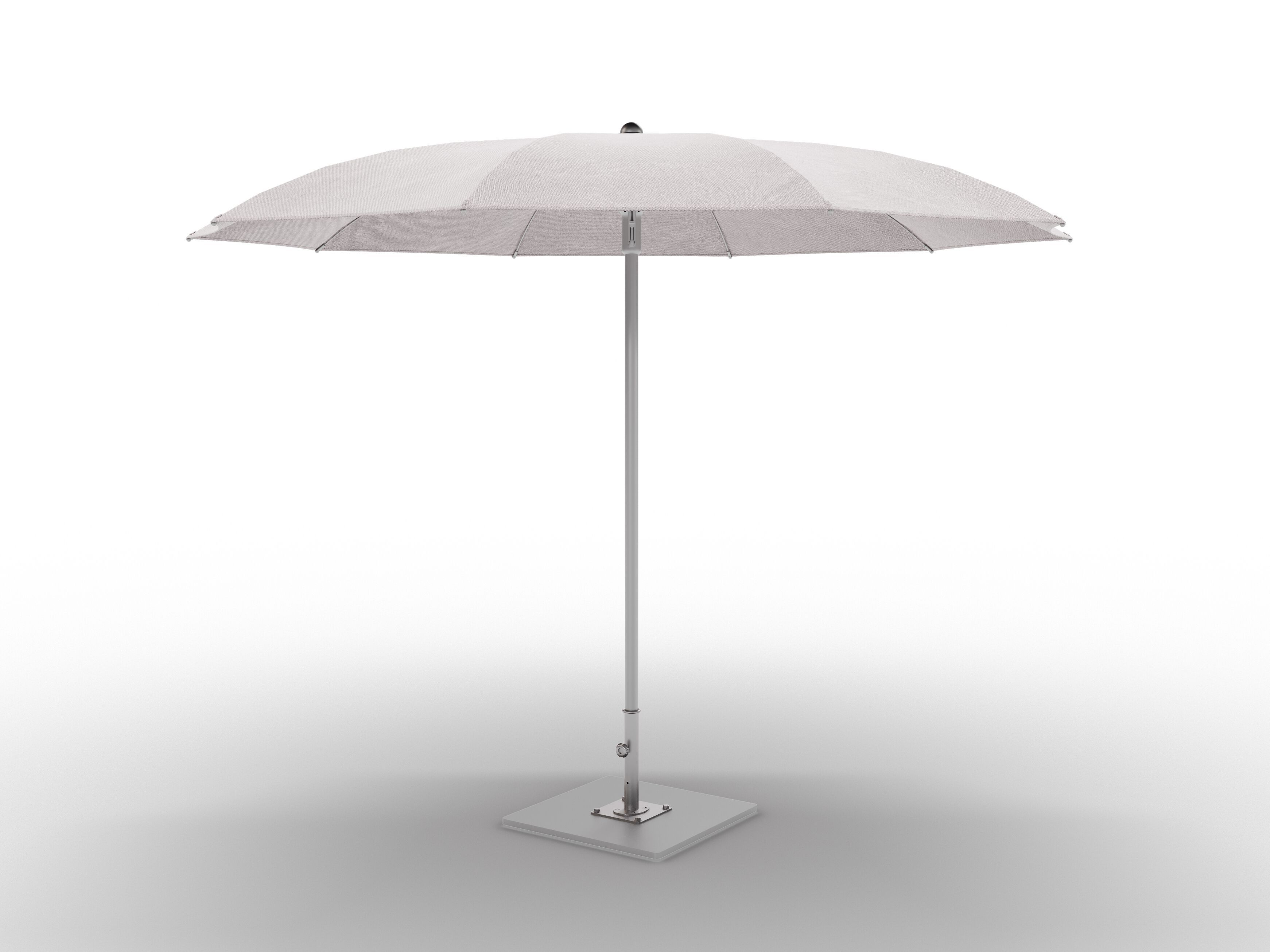 Зонтик из анодированного алюминия и акриловой ткани Crema Outdoor NARCISO ARCH-00037006 - Вид №3