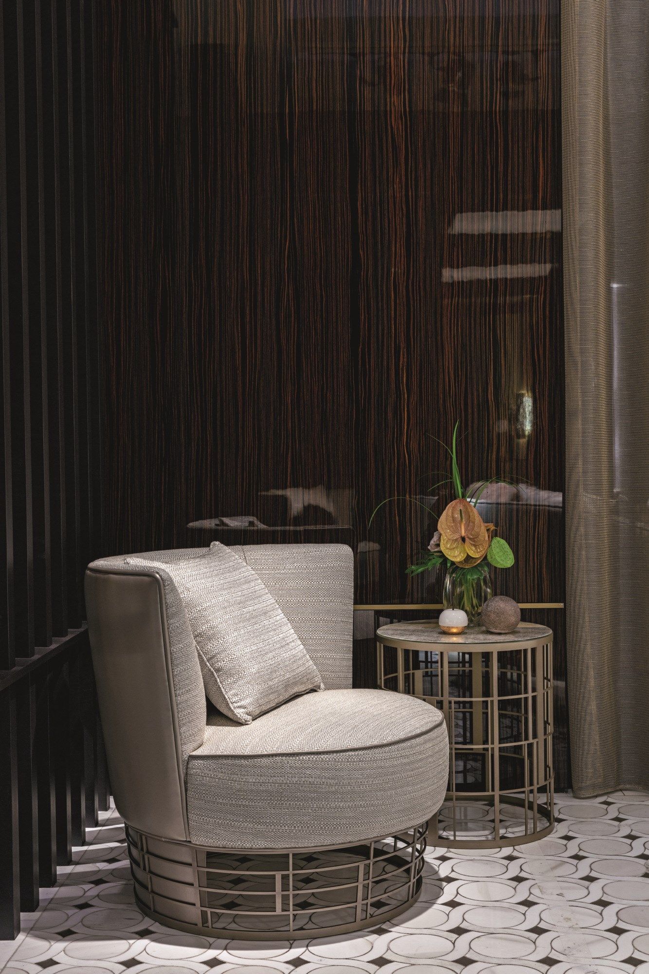 Тканевое кресло Sicis Коро ARCH-00123904 - Вид №1