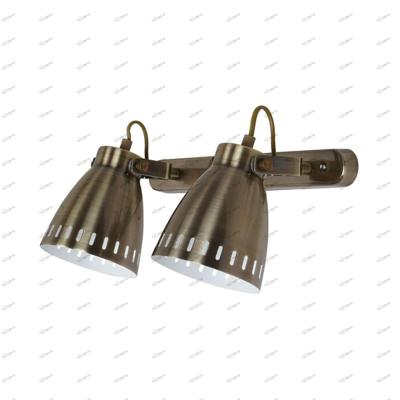 Спот настенный на 2 лампы бронзовый Arte Lamp A2214AP-2AB ARTE LAMP 46 BRONZE 00-3926267 Бронза 