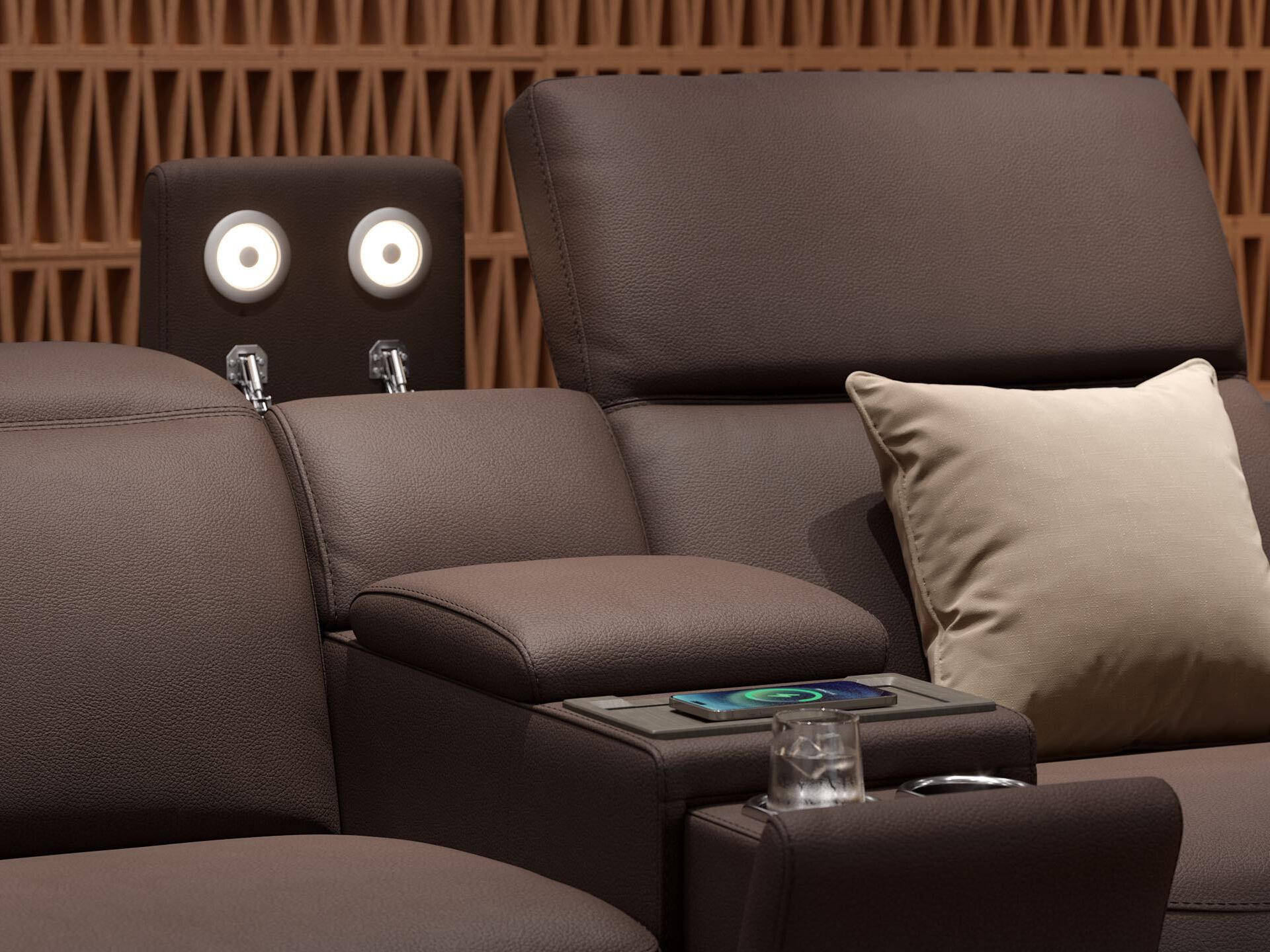 2-местный кожаный диван Sofanella тысячное кино ARCH-00074917 - Вид №4