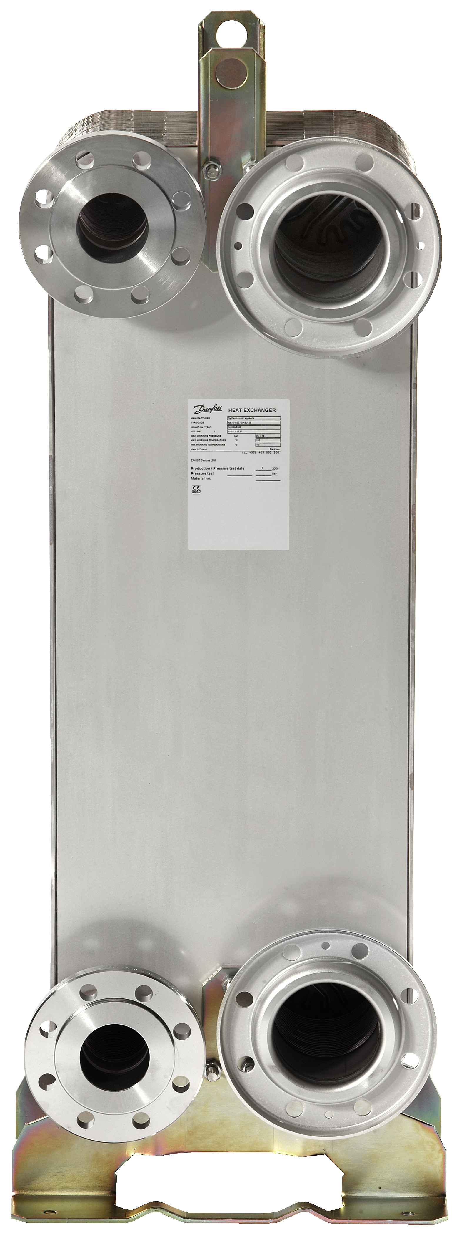 Danfoss Паяный пластинчатый теплообменник серии XB70 XB 70H-1 110 DN65/DN100 004B2018  - Вид №22