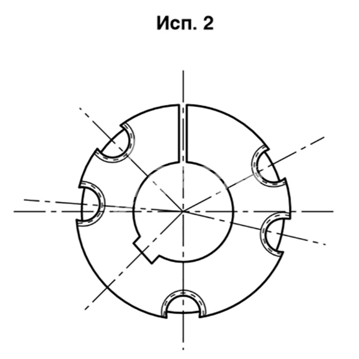 IS3346 Втулка тапербуш 4040-75 мм ISKRA  - Вид №3