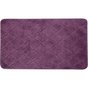 Коврик для ванной Bath Plus Лана 70x120 см цвет фиолетовый
