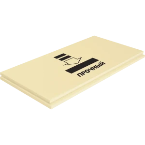 Экструдированный пенополистирол XPS Укна 100 мм Прочный Т-15 585x1185 мм 0.69 м²