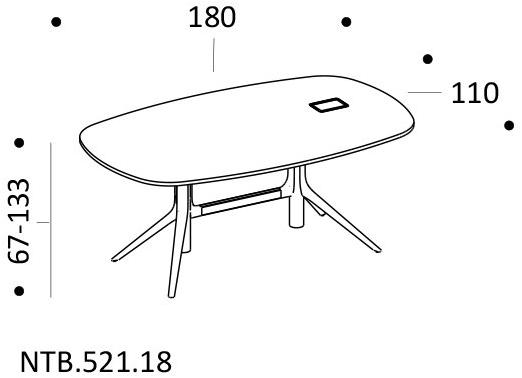 ICF стол письменный Notable sun-id-1477150 - Вид №4