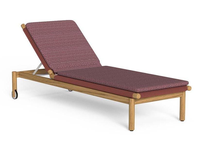 Садовая кровать из тикового дерева с колесами Talenti водолазка ARCH-00080710 - Вид №2