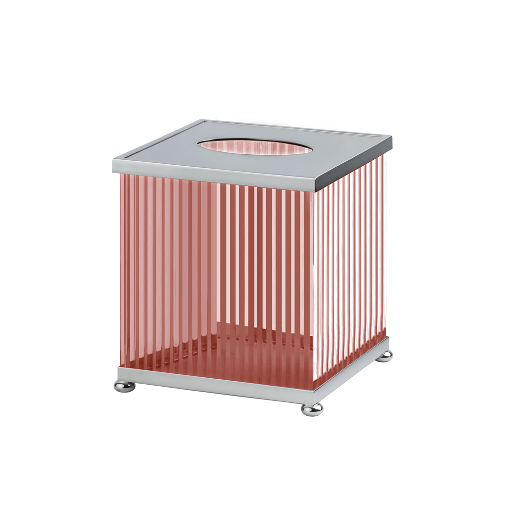 FS10P-651 FS10P-651 Коробка для салфеток квадратная ДОЗАТОРЫ ТКАНЕЙ Cristal & Bronze TISSUE DISPENSERS  - Вид №2