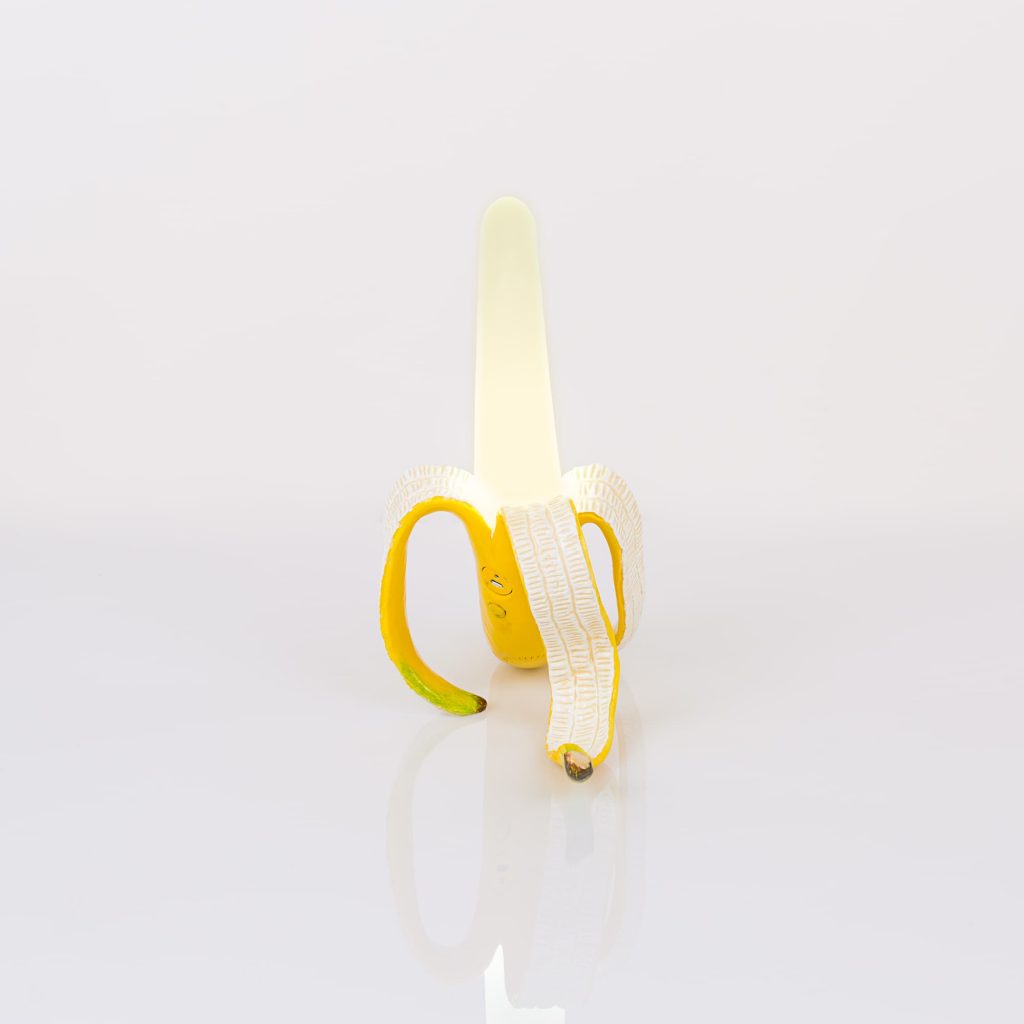 Настольная лампа 30х26 см желтая Banana Daisy 13112 SELETTI НЕОБЫЧНЫЕ 00-3882476 Желтый  - Вид №3