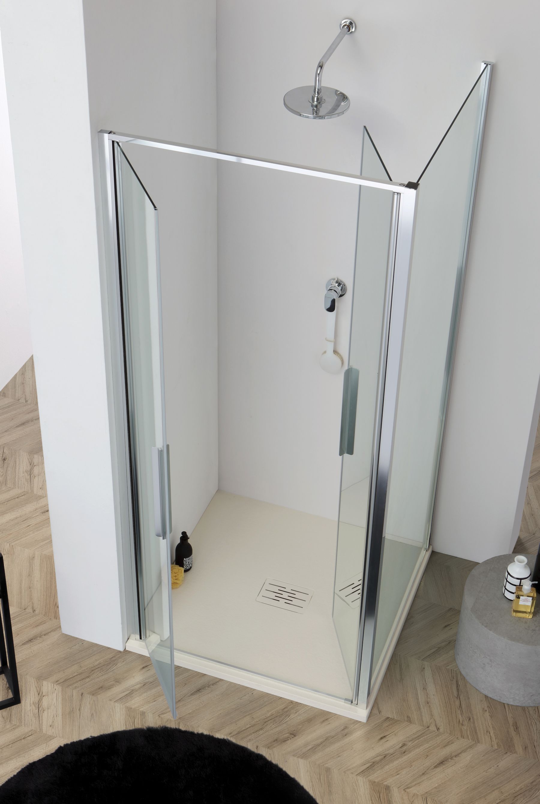 Угловая душевая кабина с распашной дверью Kinedo GL6 ARCH-00125905 - Вид №3