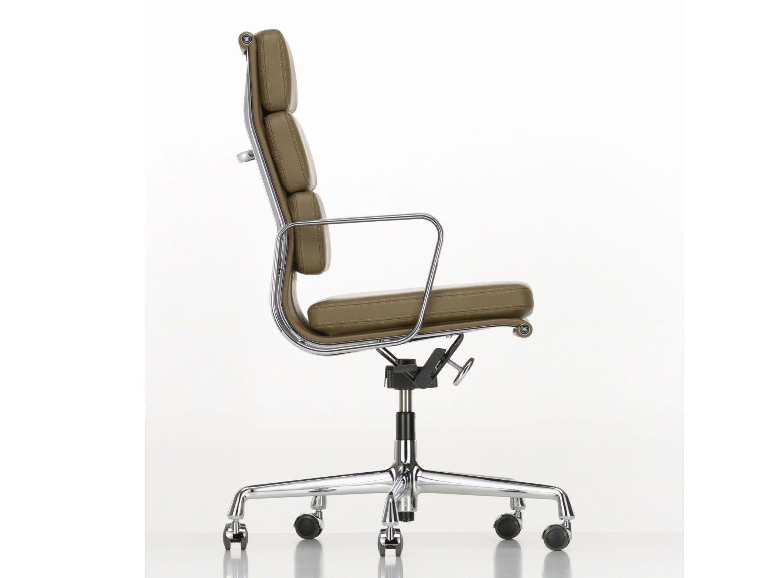 5 спиц кожаный мягкий операционный стул VITRA Eames Soft Pad Group ARCH-00019507 - Вид №4