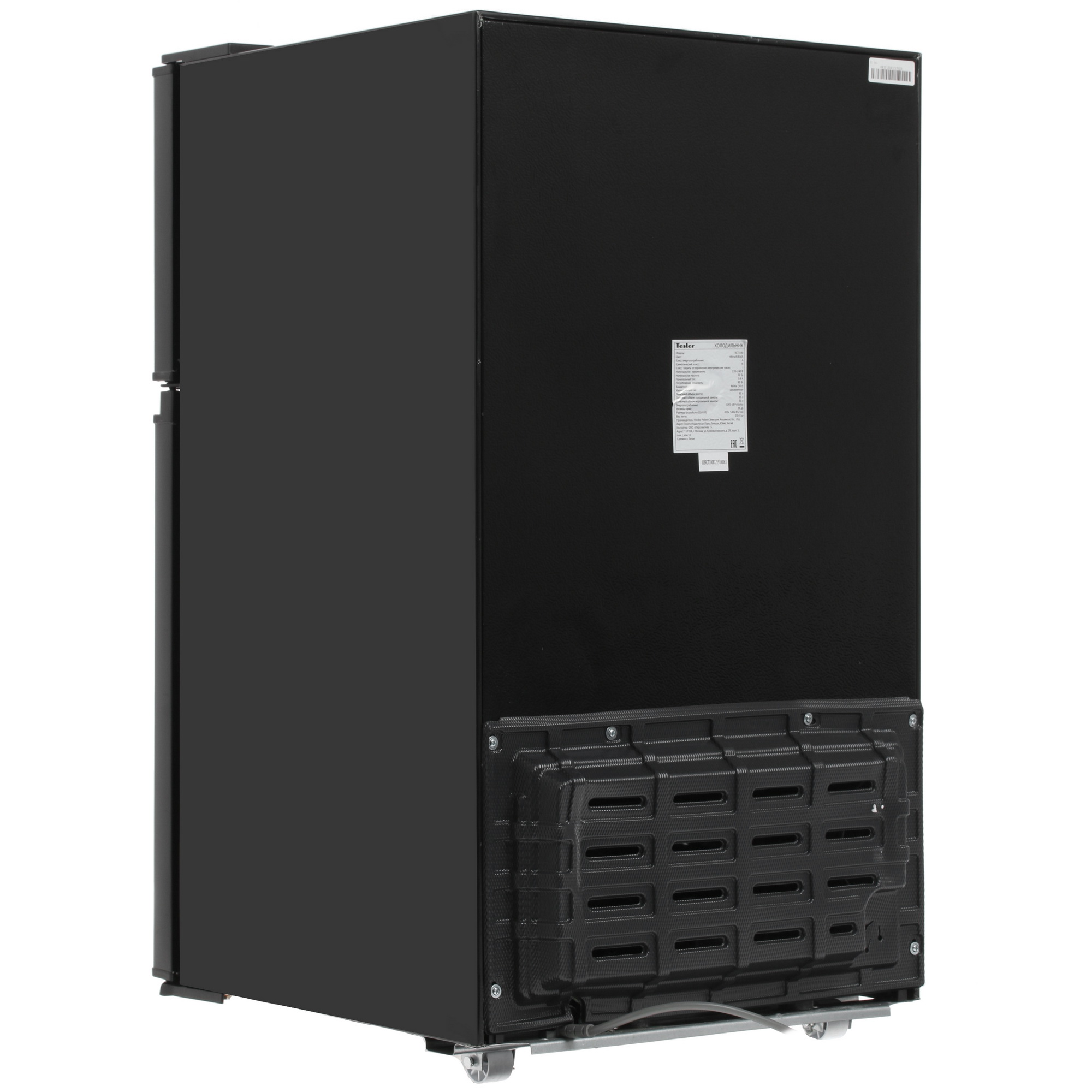 1118627 Холодильник компактный   Tesler RCT-100 черный STDN-0087471 - Вид №4