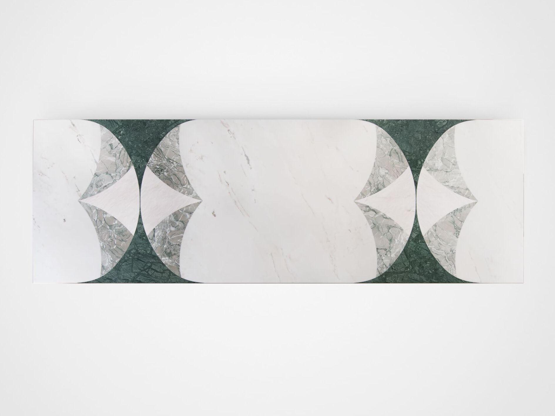 Прямоугольный мраморный стол Greenapple Biloba ARCH-00069119 - Вид №3