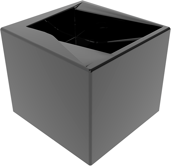 LAOZ422 Подвесная раковина настенная GSG CERAMIC