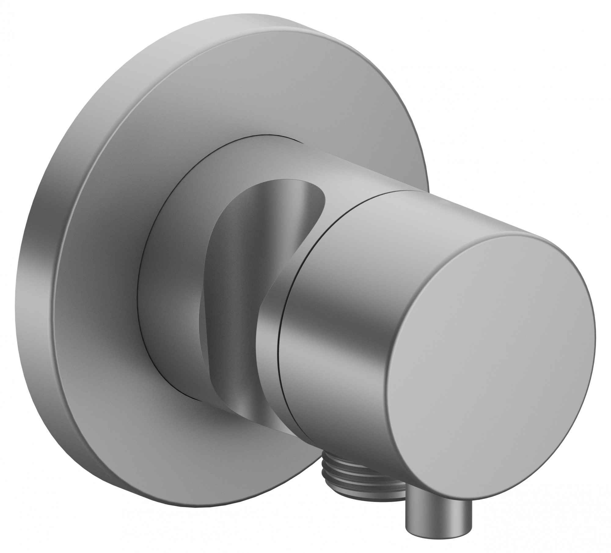 59541171201 Встраиваемый запорный вентиль с выводом для шланга и держателем лейки DN 15 KEUCO IXMO