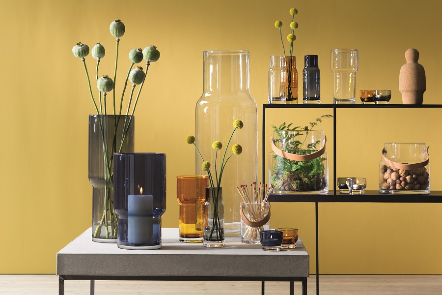 Ваза Utility, 22 см, прозрачная LSA International G155222301 - Вид №1