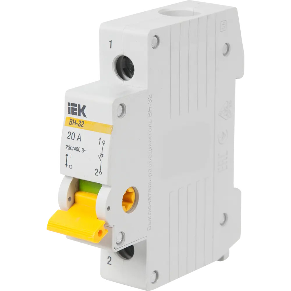 Выключатель-разъединитель IEK ВН-32 для безопасного обслуживания сетей 82905256 STLM-0037745